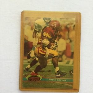 Ricky Ervin’s football card